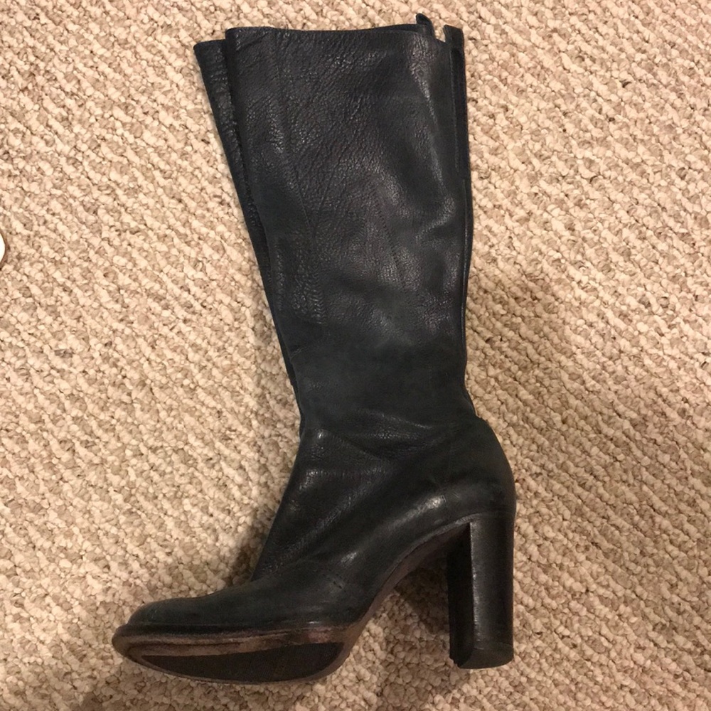Costume National Leather Boots